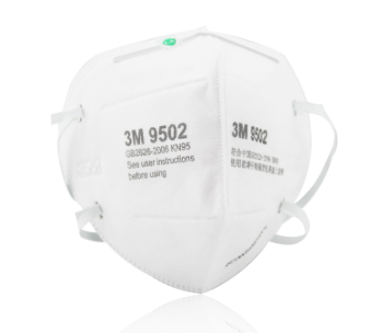 3M9502（頭帶式，折疊式,2片裝）防顆粒物口罩